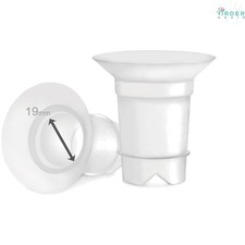 Breast Pump Flange Inserts Silicone 19mm Compatibility for Medela Spectra