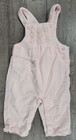 Baby Girl Clothes Gymboree Vintage 3-6 Month Holiday Magic Velour Overalls