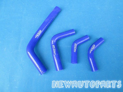 Blue Silicone Radiator Hose For 2004-2009 2007 2008 Honda CRF250 CRF250X CRF250R - Picture 1 of 9