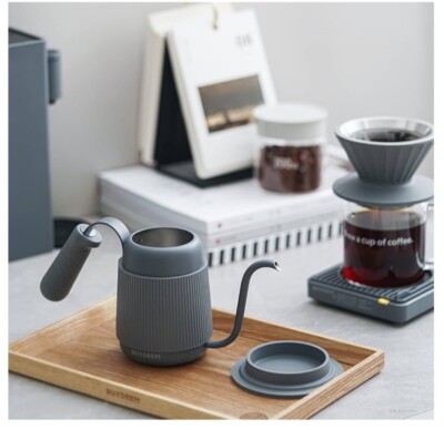 BUYDEEM Portable Pour Over Gooseneck Coffee Kettle and Maker