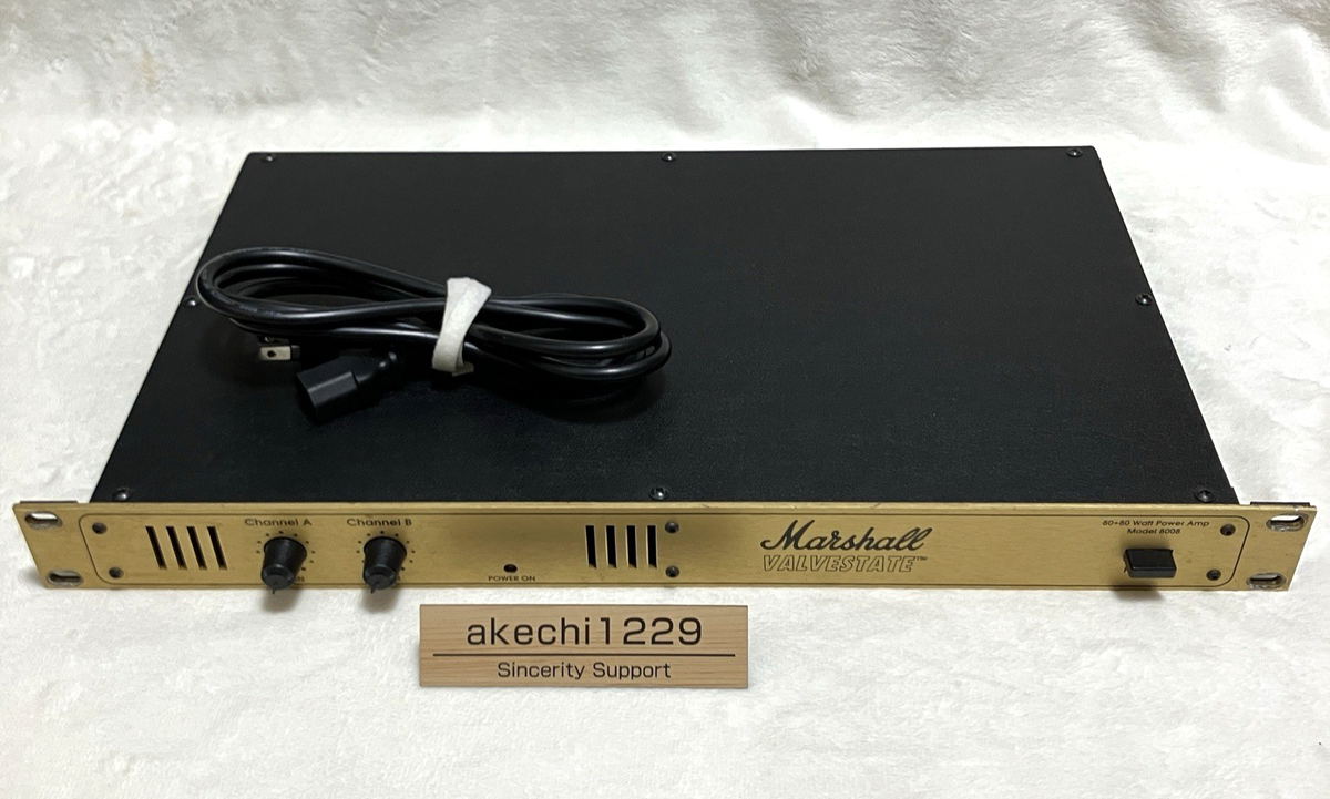 Marshall Valvestate Model 8008 80/80 Watt Guitar Power Amp