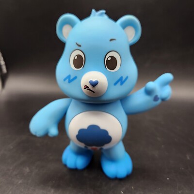 Care Bears Grumpy Bear 5'' Interactive Figure Talk Blue Bear Rain 2020