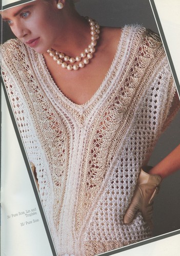 Georges Picaud Knitting Pattern Magazine 105 Printemps (Spring) 36 Designs - Picture 24 of 24