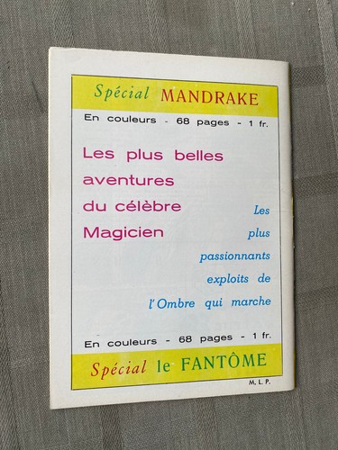 LE FANTÔME 1re SÉRIE N°73 L'AVANT-POSTE PERDU 1966 EN TRÈS BON ÉTAT - Photo 2/4