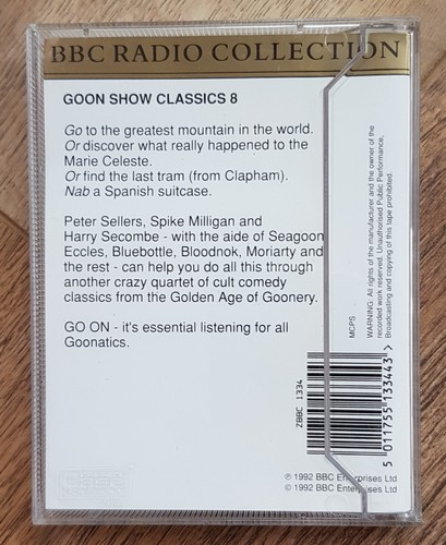Goon Show Milligan Sellers Secombe The Goons BBC Radio Audio Cassette Choose - Picture 5 of 19