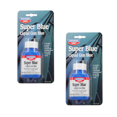 Birchwood Casey Super Blue 2 Pack Liquid Gun Cold Blue for Metal