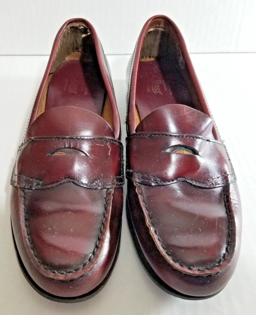 Bass womens hotsell penny loafers