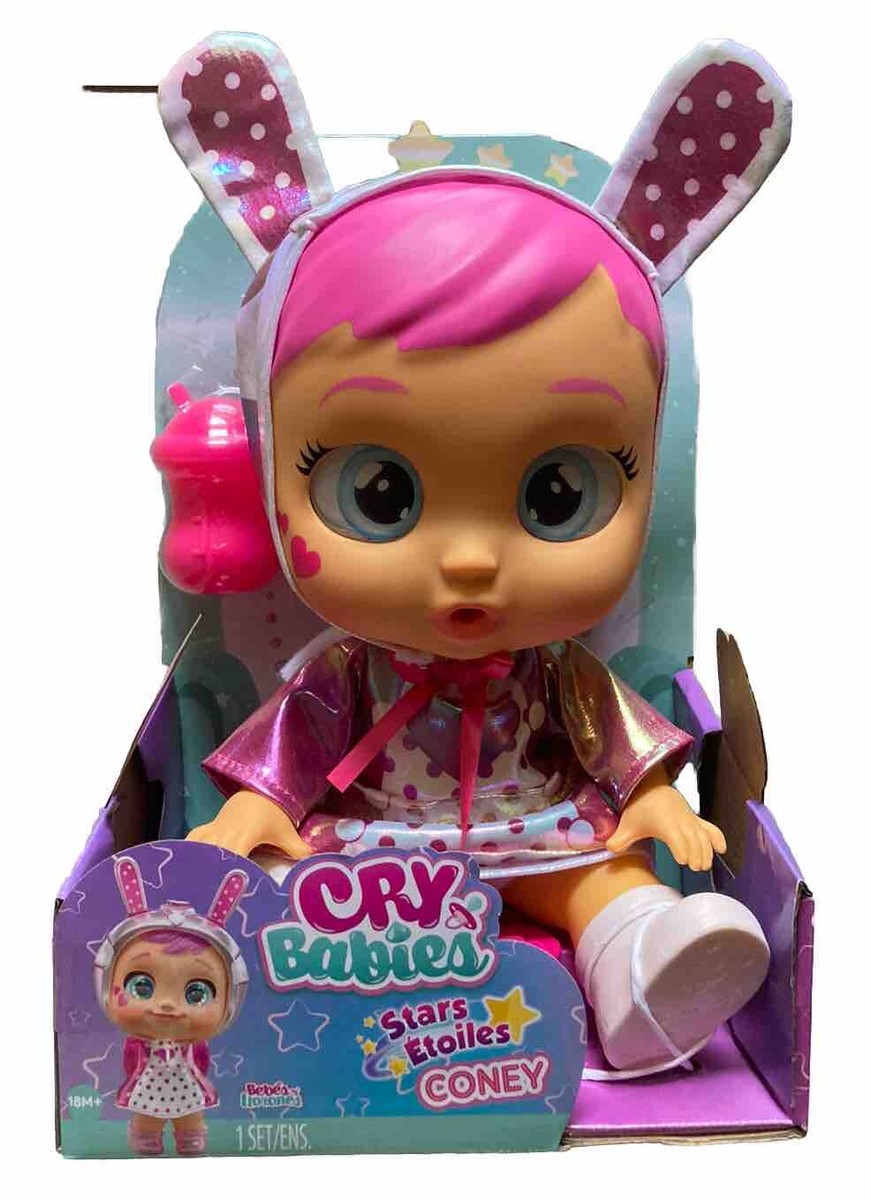 その他 cry baby push doll Amazon.com: Cry Babies Newborn Coney - Interactive Baby Doll