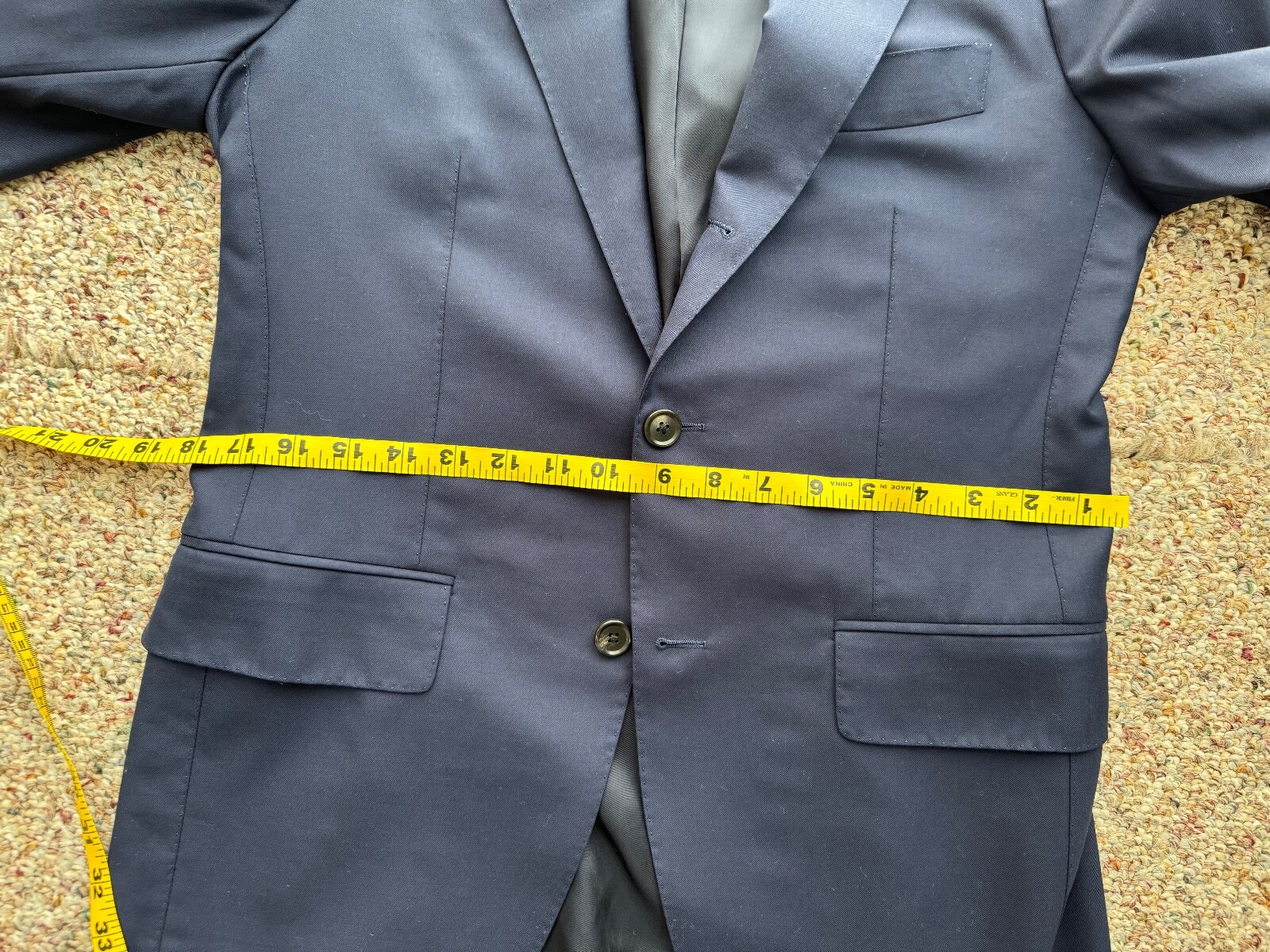 Cavour Luxury Suit in Navy S180s Size US 36 FITS LIKE SUITSUPPLY eBay