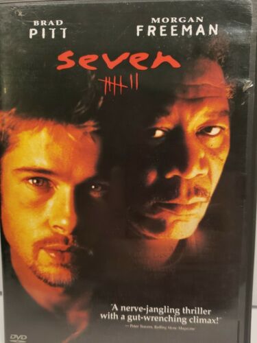 Seven (DVD, 2004, Single Disc) Brad Pitt, Morgan Freeman