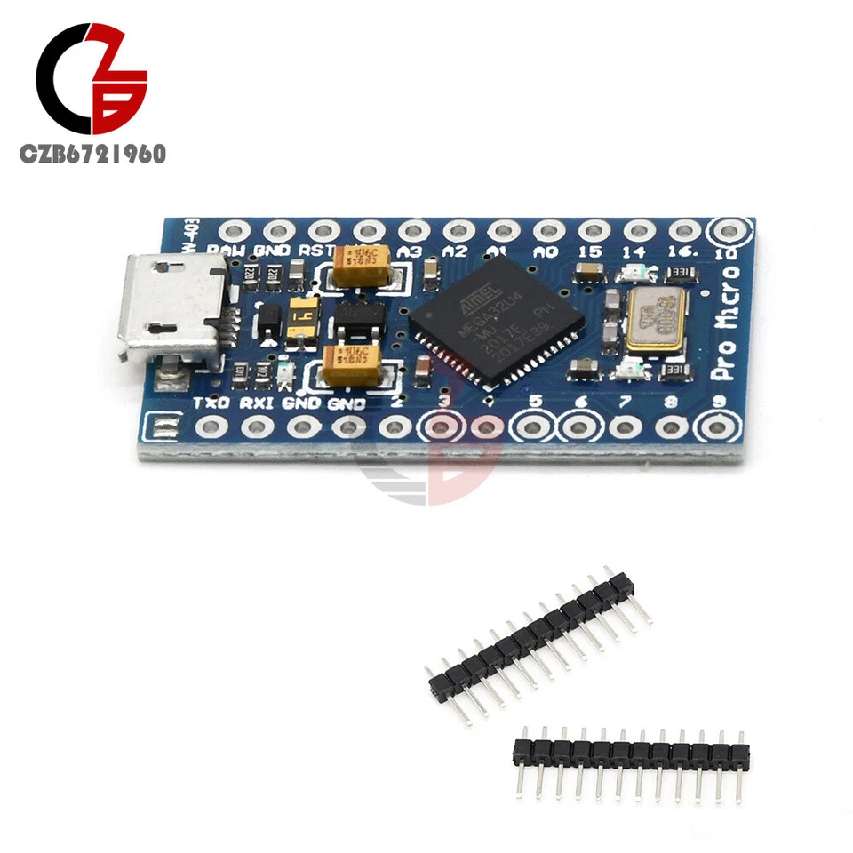 Mini Leonardo Pro Micro ATmega32U4 16MHz 5V Replace ATmega328 for Arduino Pro - Image 3 of 4