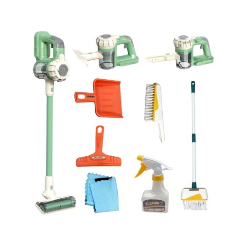 Kids Vacuum That Really Works 9Pcs Aged 3+ Kids Cleaning Set for Toddlers Toy...