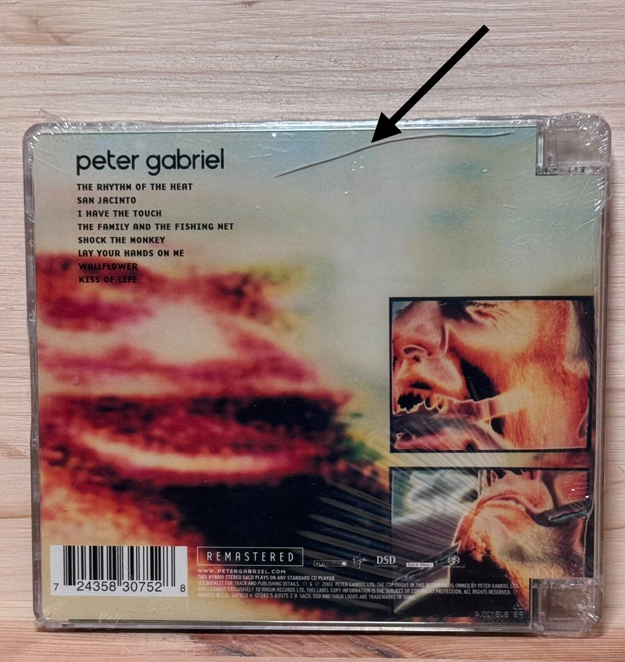 PETER GABRIEL: SACD PG 4 (SECURITY) RARE & OUT OF PRINT , C PIX Read My Descrip* Foto 3 de 4