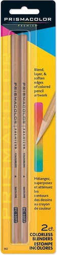 Prismacolor Premier COLORLESS BLENDER Pencils, 2-Count #962 Free UK Ship!