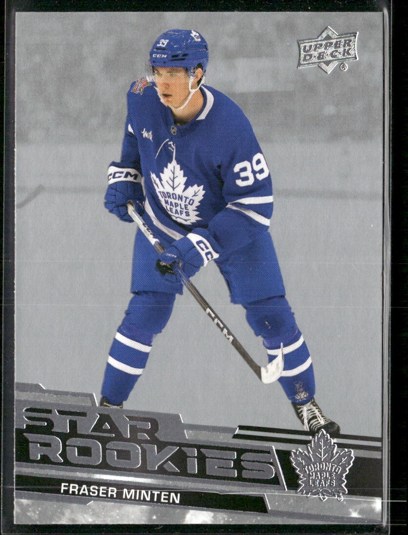 2023-24 Upper Deck Star Rookies - Fraser Minten #23 (RC)