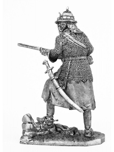 Húsares polacos cosacos blindados, 1610. Campaña Moscú. Soldado de juguete de hojalata 54 mm - Imagen 3 de 5
