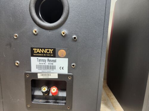 PAIR of Red Tannoy Reveal Passive 6.5" x 1" 4 Ohm 2-Way Shielded Studio Monitors - Picture 4 of 17