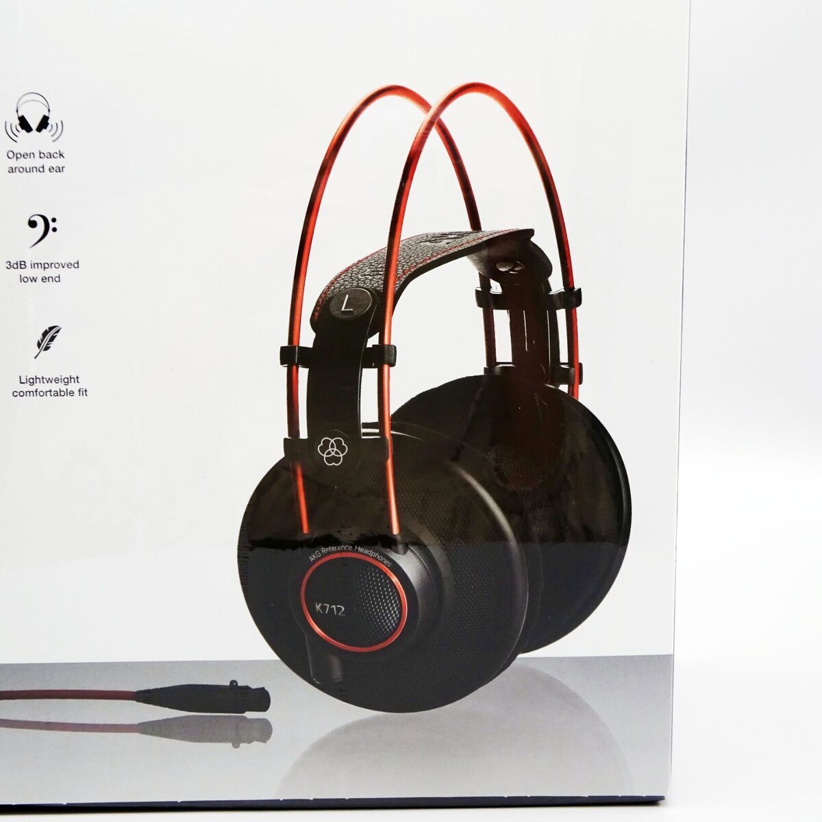 AKG K712 PRO Reference Studio Headphones Open Back Over Ear AKG K712 PRO Reference Studio Headphones Open Back Over Ear