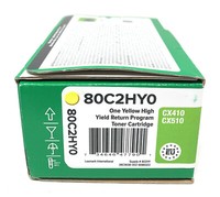 Lexmark 80C2HY0 Toner Original Gelb FüR Cx410/Cx410De/Cx510/Cx510De [A Box]