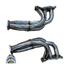 Twin Exhaust Header for Subaru Legacy Outback Tribeca flat-6 DOHC H6 EZ36 3.6L