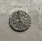 1869 Shield Nickel - "O. Martin" Counterstamp bg
