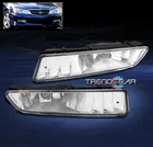 2002-2003 ACURA TL FRONT BUMPER DRIVING FOG LIGHTS LAMPS JDM CHROME W/BULB PAIR