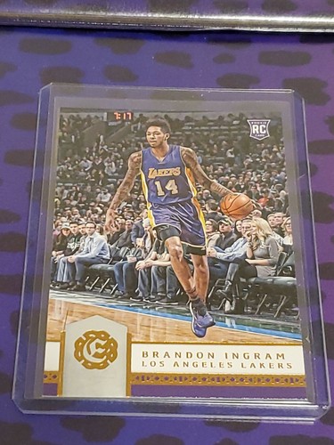 Brandon Ingram 2016-17 Panini Excalibur Rookie RC #80 Lakers Pelicans - Foto 1 di 1