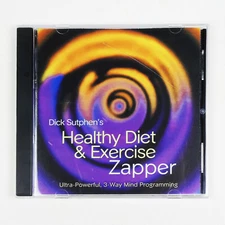 HEALTHY DIET and EXERCISE Zapper Self Hypnosis CD Dick Sutphen Lose Weight loss