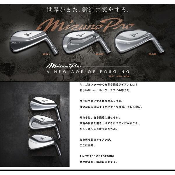 Mizuno Pro 245 2023 Iron set 5-pw / Dynamic Gold 95 S200 Mizuno Pro 245 2023 Iron set 5-pw / Dynamic Gold 95 S200