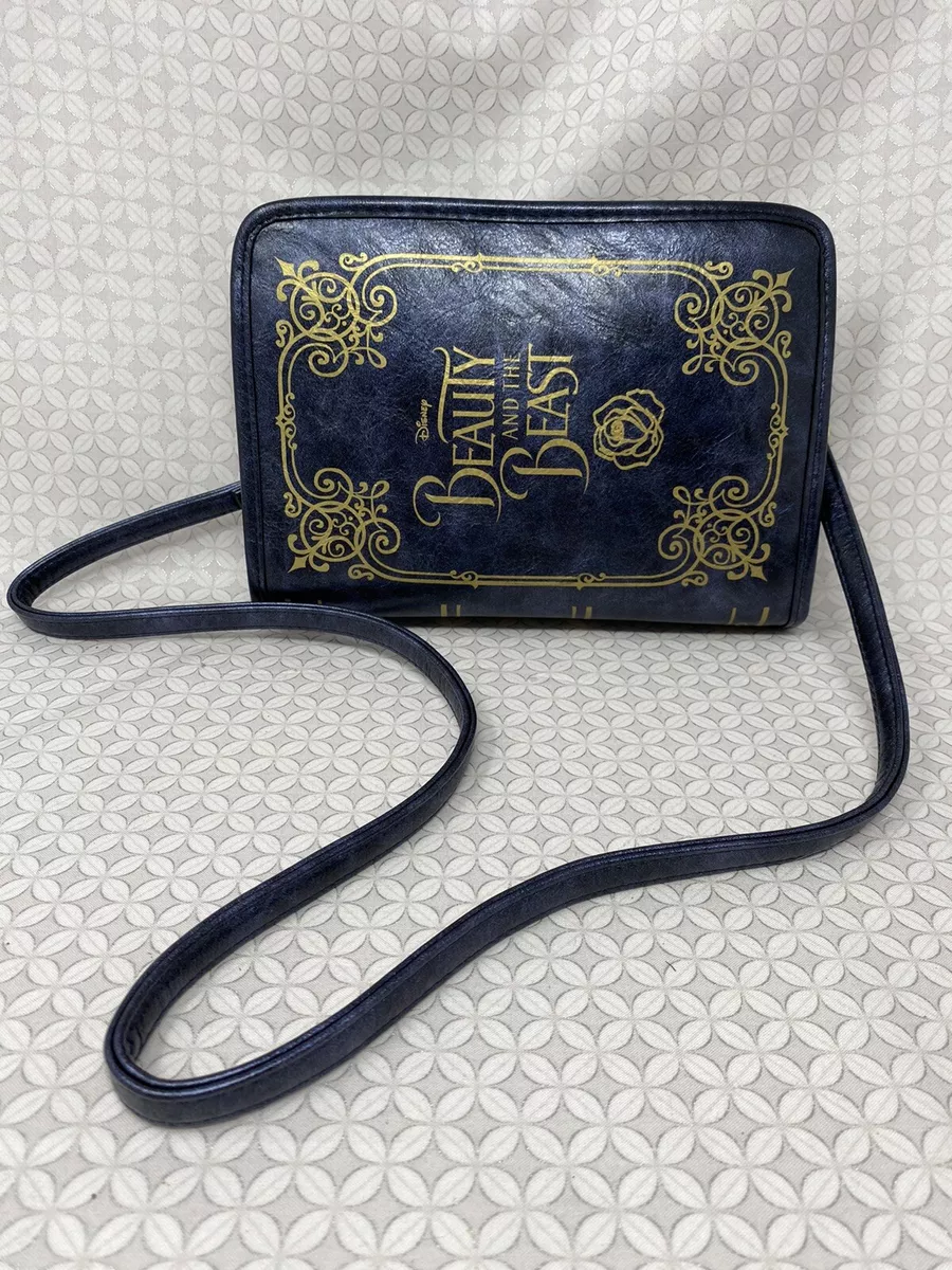 Beauty And The Beast Book Purse Crossbody Shoulder Bag Handbag Disney