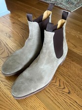Meermin 101050 - Taupe Suede - Chelsea Boot