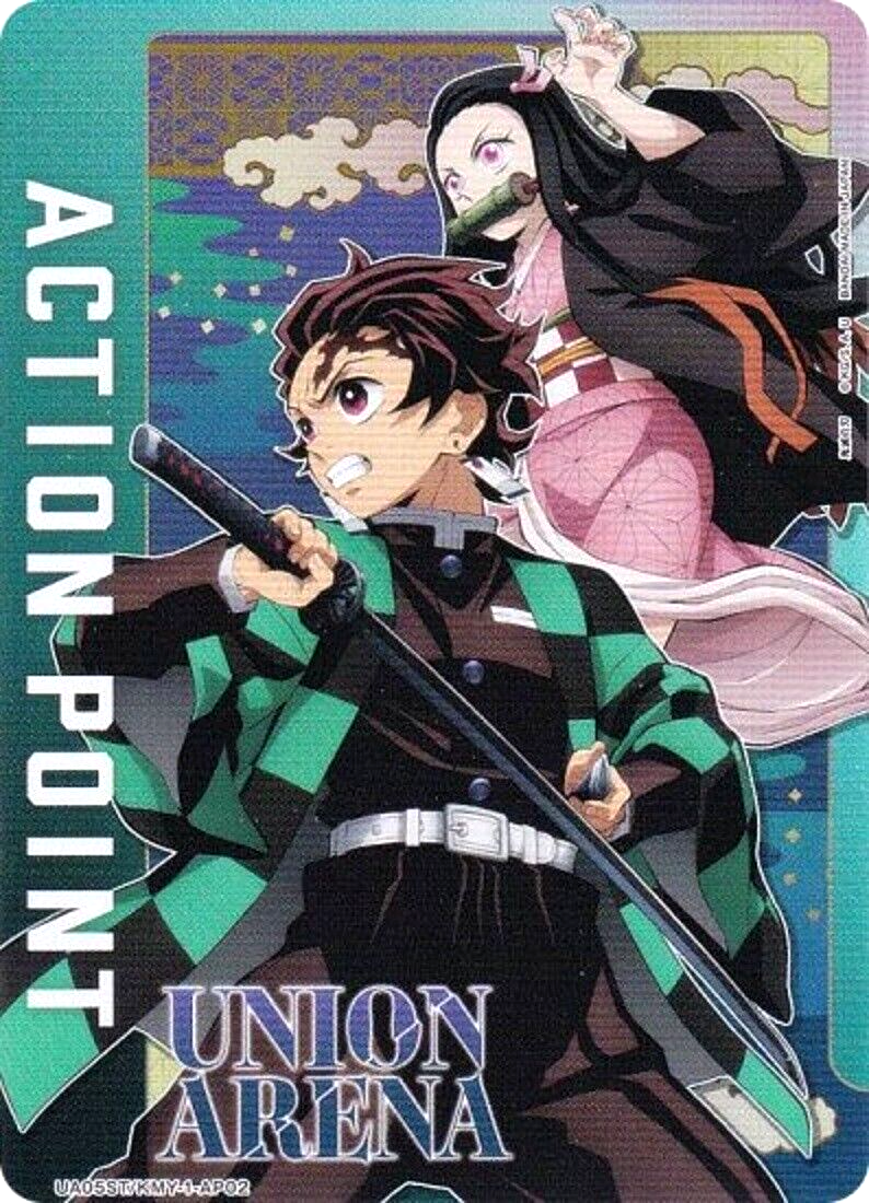 Union Arena Start Deck Demon Slayer Tanjiro Action Point AP Foil