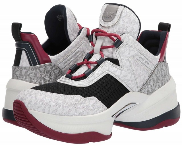 olympia mesh and logo trainer