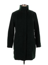 H&m Women Green Wool Coat 16