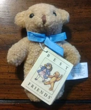 Vintage Best Friends 1985 A.M.C. Miniature Teddy Bear 🧸