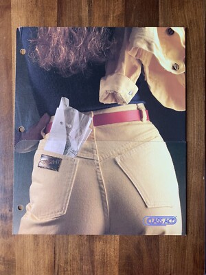 Class Act 1980s Era STASH-IT Binder Folder Organizer/ Divider 2-Pockets White