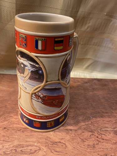Calgary 1988 Olympic Winter Games Official Game Stein#FG - Picture 2 of 8