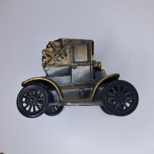 1970s Banthrico Cast Metal Bank 1900 Steamer Automobile Promo
