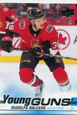 2019-20 Upper Deck Young Guns Rudolfs Balcers Rookie  218