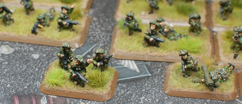 Team Yankee Compagnia Fanteria Meccanizzata Britannica Completamente Verniciata 15mm - Foto 6 di 11