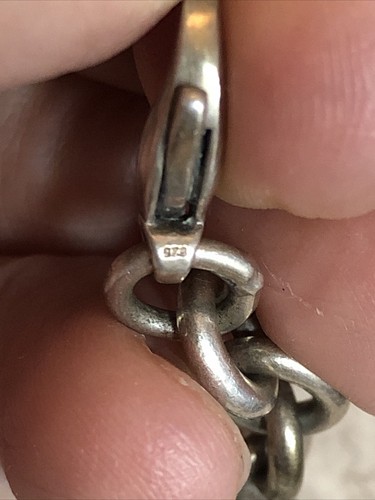 11. Tiffany & Co 925 Sterling Silver Rolo Round Link Chain Bracelet 7.5",25.6g - Picture 8 of 24