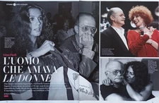 Italian Clipping Cutout 2023 GINO PAOLI the man who loved women 5 PAGES