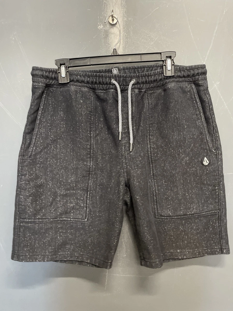 Volcom Lived In Lounge Fleece Shorts. Pantaloncini Felpati Donna, Vita Elasticizzata E Tasche.