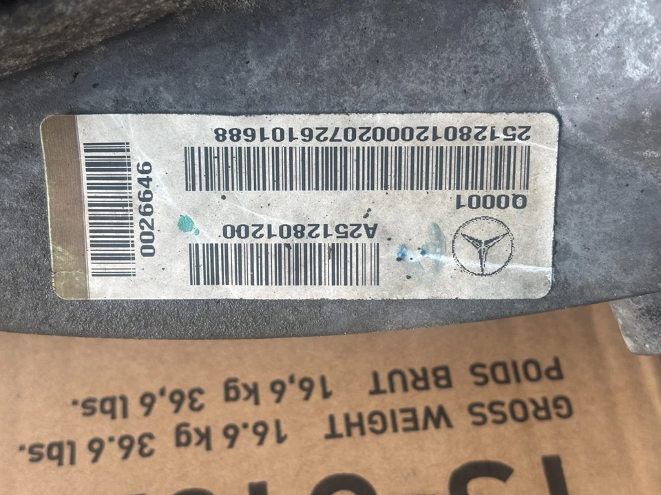 MERCEDES BENZ ML550 ML450 R350 GL450 OEM 06-11 FRONT TRANSMISSION TRANSFER CASE - Image 4 of 4