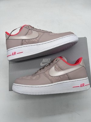 Sz 8.5 W / 7 M Nike Air Force 1 '07 Fossil Stone Beige Pink White DQ7782-200 AF1