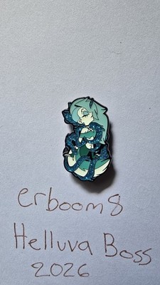 Helluva Boss Stolas And Loona Transformation Pin Set