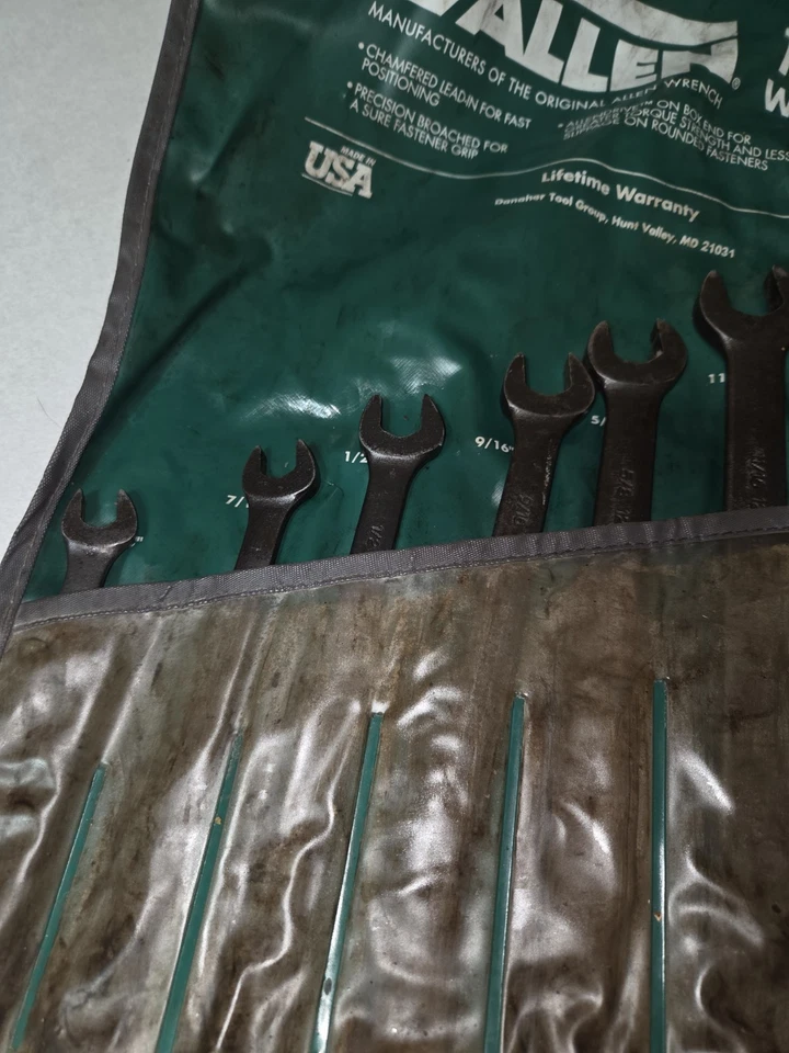 Juego de llaves combinadas ALLEN 14 piezas 3/8 a 1 1/4 Foto 2 de 4