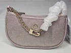 Lululemon City Essentials Nano Shoulder BagGlitter Pink Champagne/Muse/Gold New