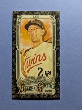 2025 TOPPS ALLEN & GINTER BROOKS LEE MINI BLACK BORDER ROOKIE CARD 73. rookie card picture