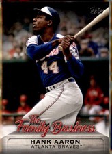2019 Topps Update #FB-11 Hank Aaron The Family Business Blue